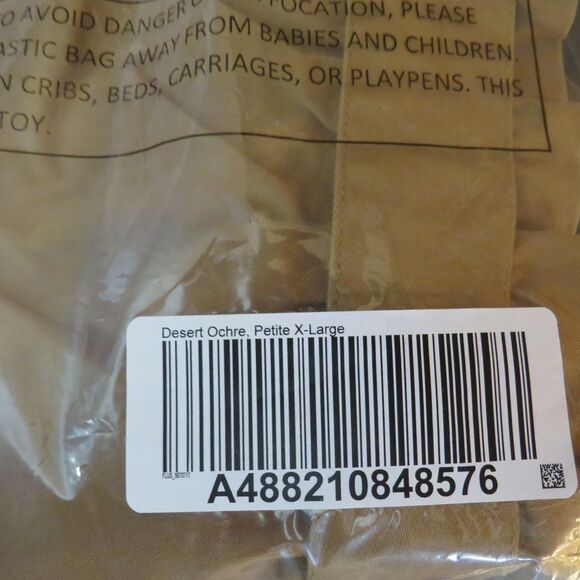 CCB High Rise Ruffled Waist Belted Paperbag Shorts Desert Ochre XL Petite - Picture 3 of 8